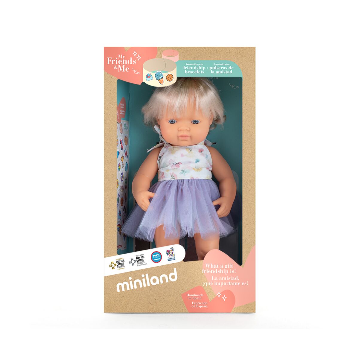 Bambola con Impianto Cocleare 38cm - Miniland