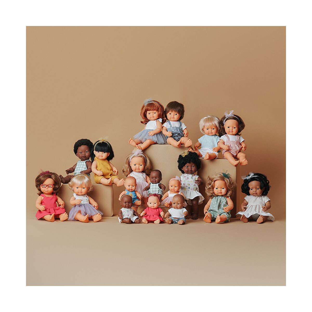 Bambola Vitiligine 38cm - Miniland