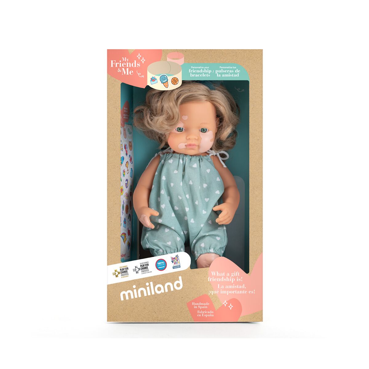 Bambola Vitiligine 38cm - Miniland