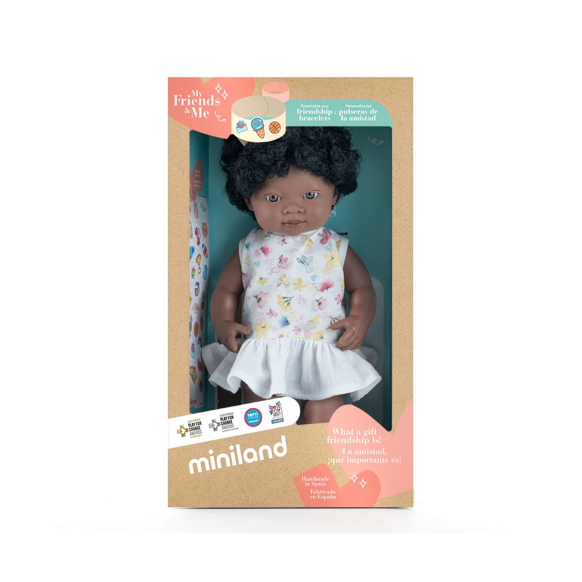 Bambola Africana 38cm - Miniland