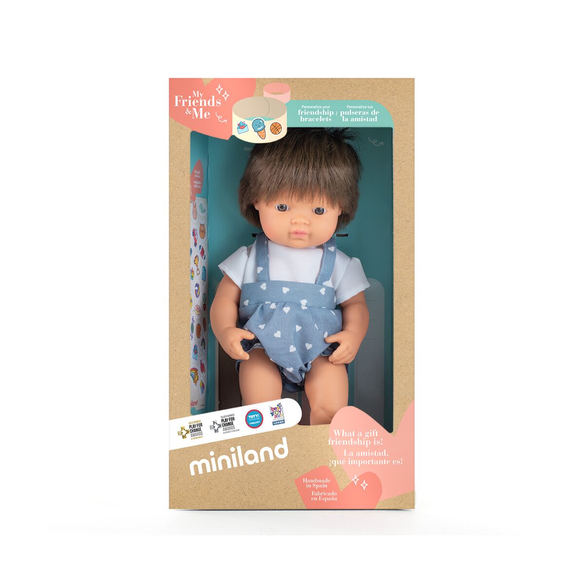 Bambola Castana 38cm - Miniland