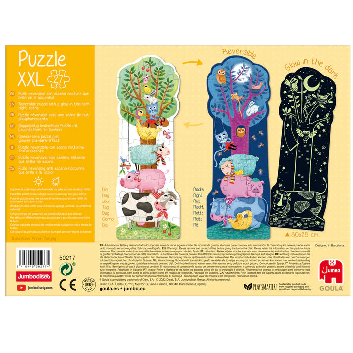 Puzzle XXL Giorno e Notte alla Fattoria - Goula