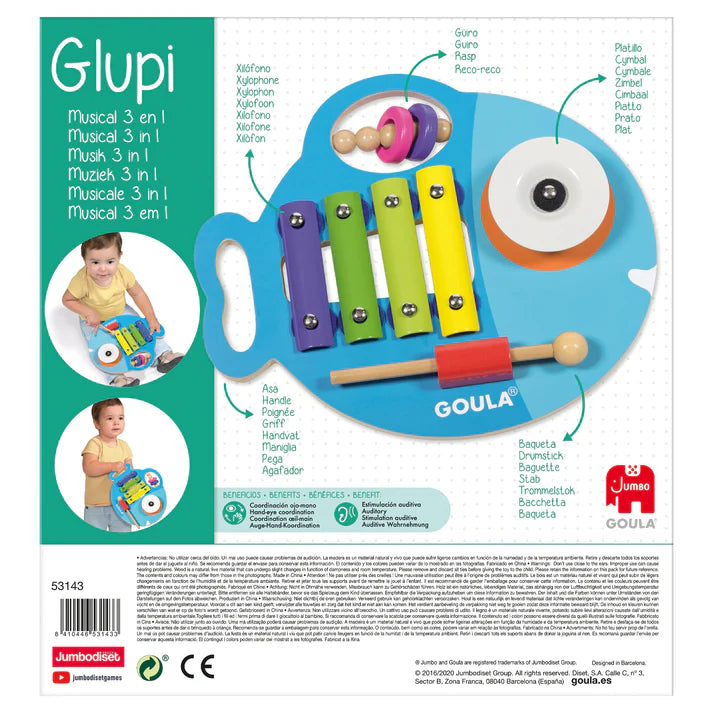 Glupi Musicale 3 in 1 - Goula