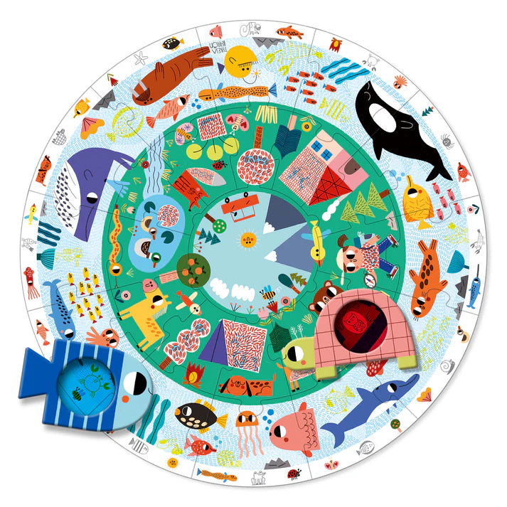 Puzzle XXL alla scoperta degli animali - Goula
