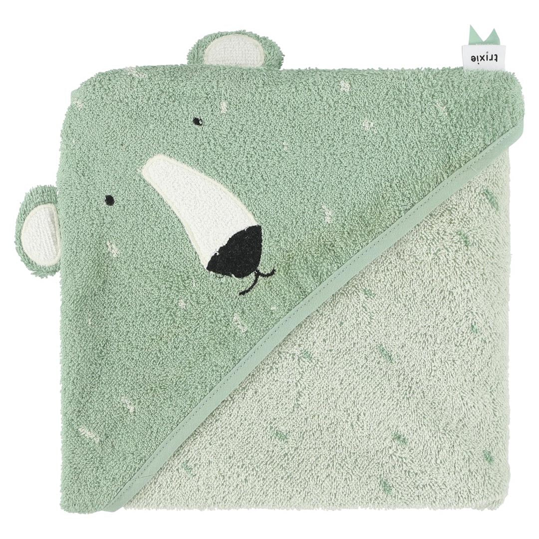 Asciugamano con Cappuccio Orso Polare - Trixie