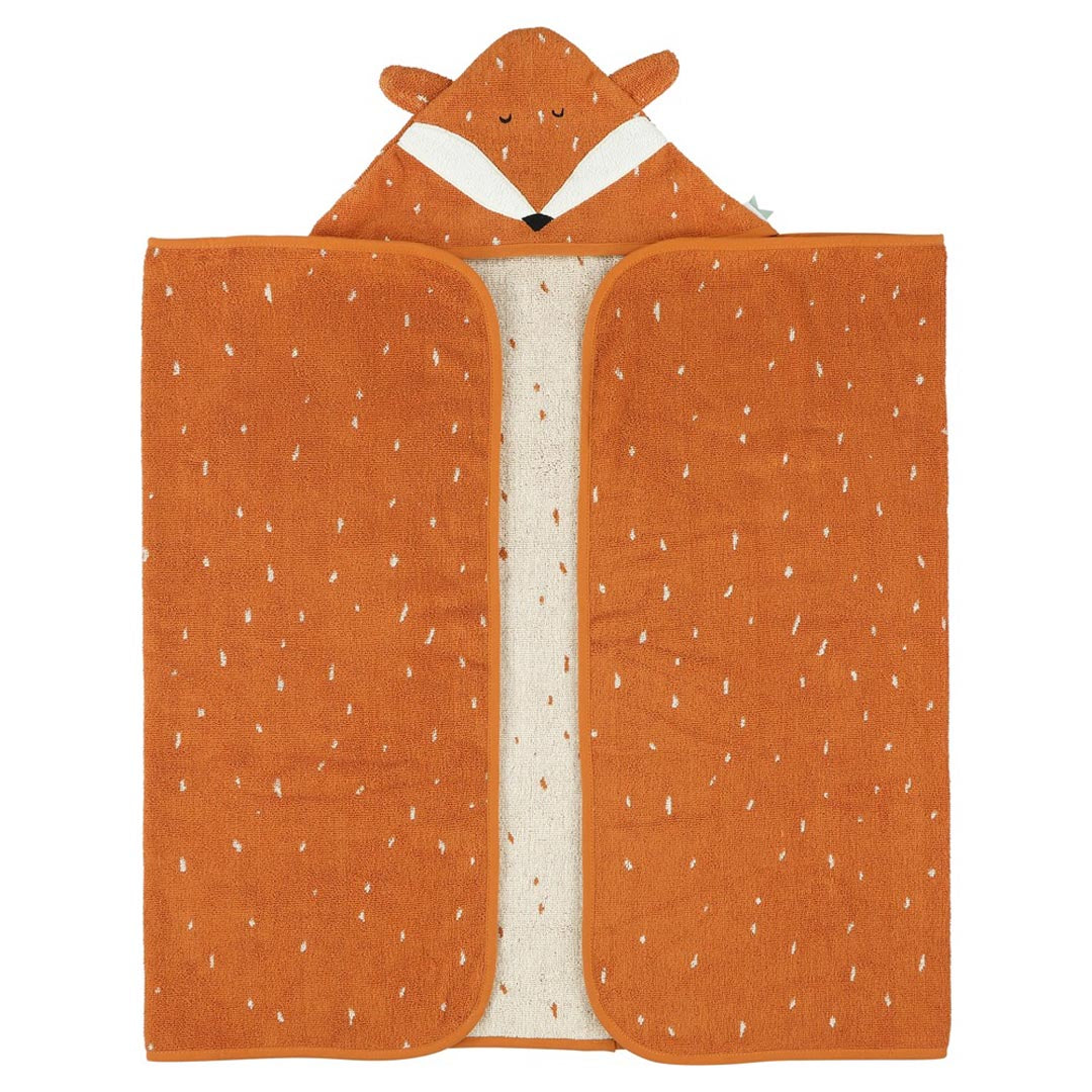 Asciugamano con cappuccio | 70x130cm - Mr. Fox - Trixie
