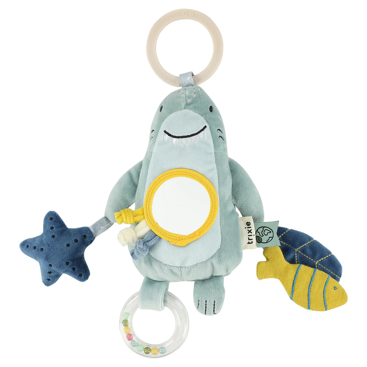 Peluche Attività da appendere Mr. Shark - Trixie