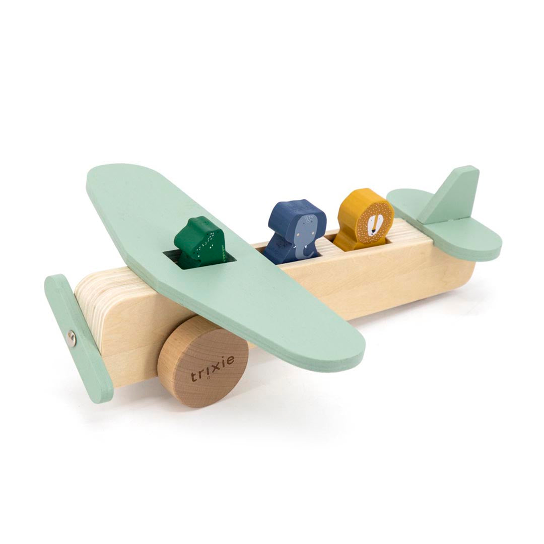 Aeroplano di legno a forma di animale - Trixie