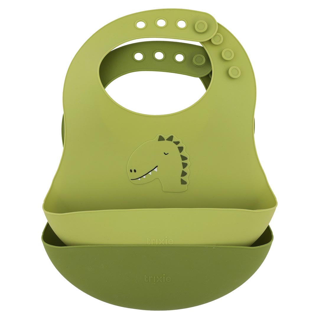 Bavaglino in silicone confezione da 2 Dino - Trixie