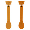Set 2 Cucchiai in Silicone Mr. Fox - Trixie