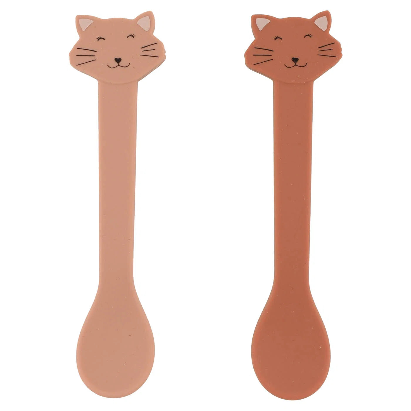 Set 2Pz posate in Silicone Mrs. Cat - Trixie