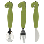 Set Posate Silicone Mr. Dino - Trixie