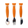 Set Posate Silicone Mr. Fox - Trixie