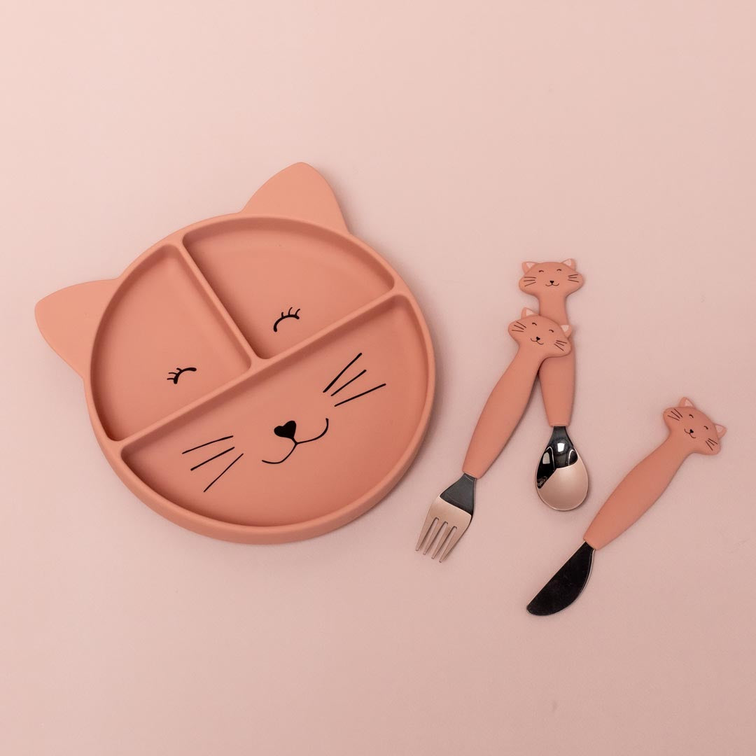 Piatto diviso in silicone - Mrs. Cat - Trixie