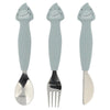 Set Posate Silicone Mr. Shark - Trixie