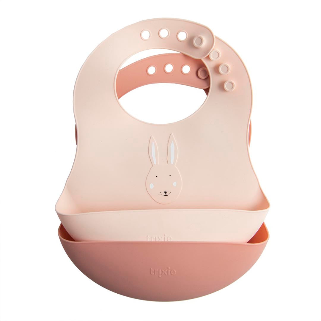 Bavaglino in silicone confezione da 2 Coniglio - Trixie