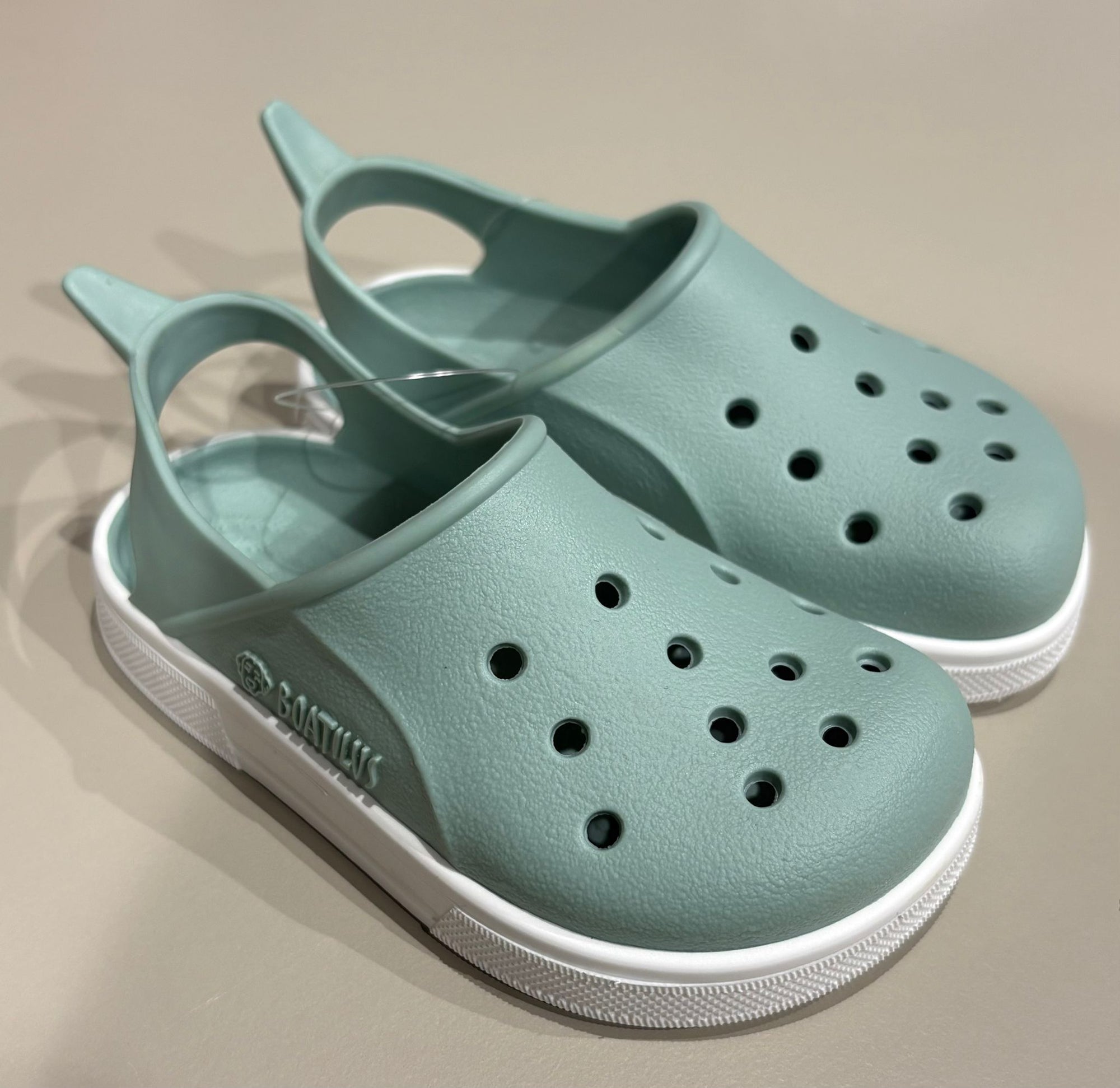 Sandali Cloggy Pastel Green - Boatilus