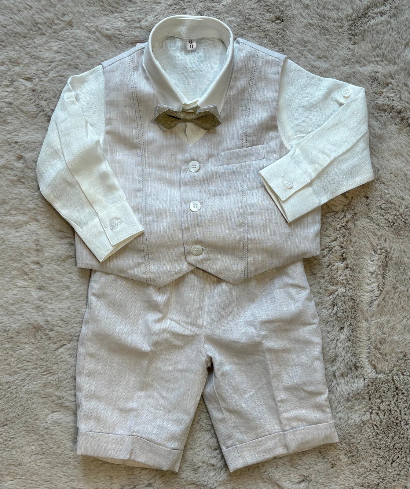 Completo Cerimonia 4Pz Ecrù - Marlù