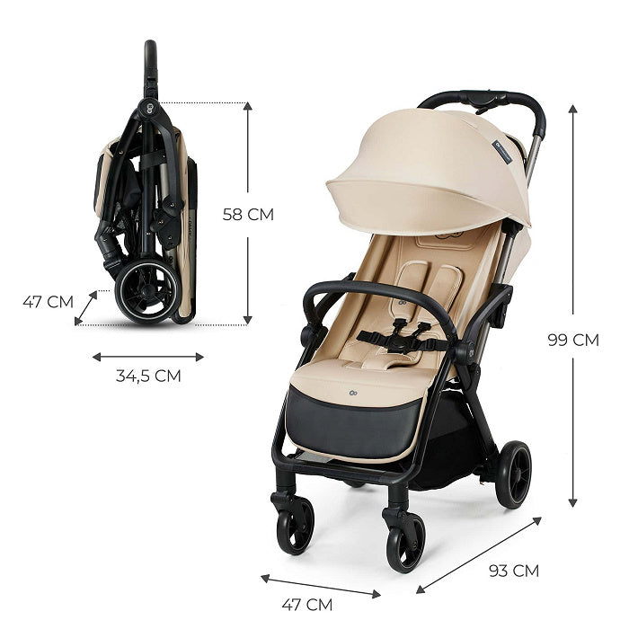 Passeggino leggero APINO Beige - Kinderkraft