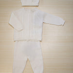 Completo 3 pezzi panna - wedoble