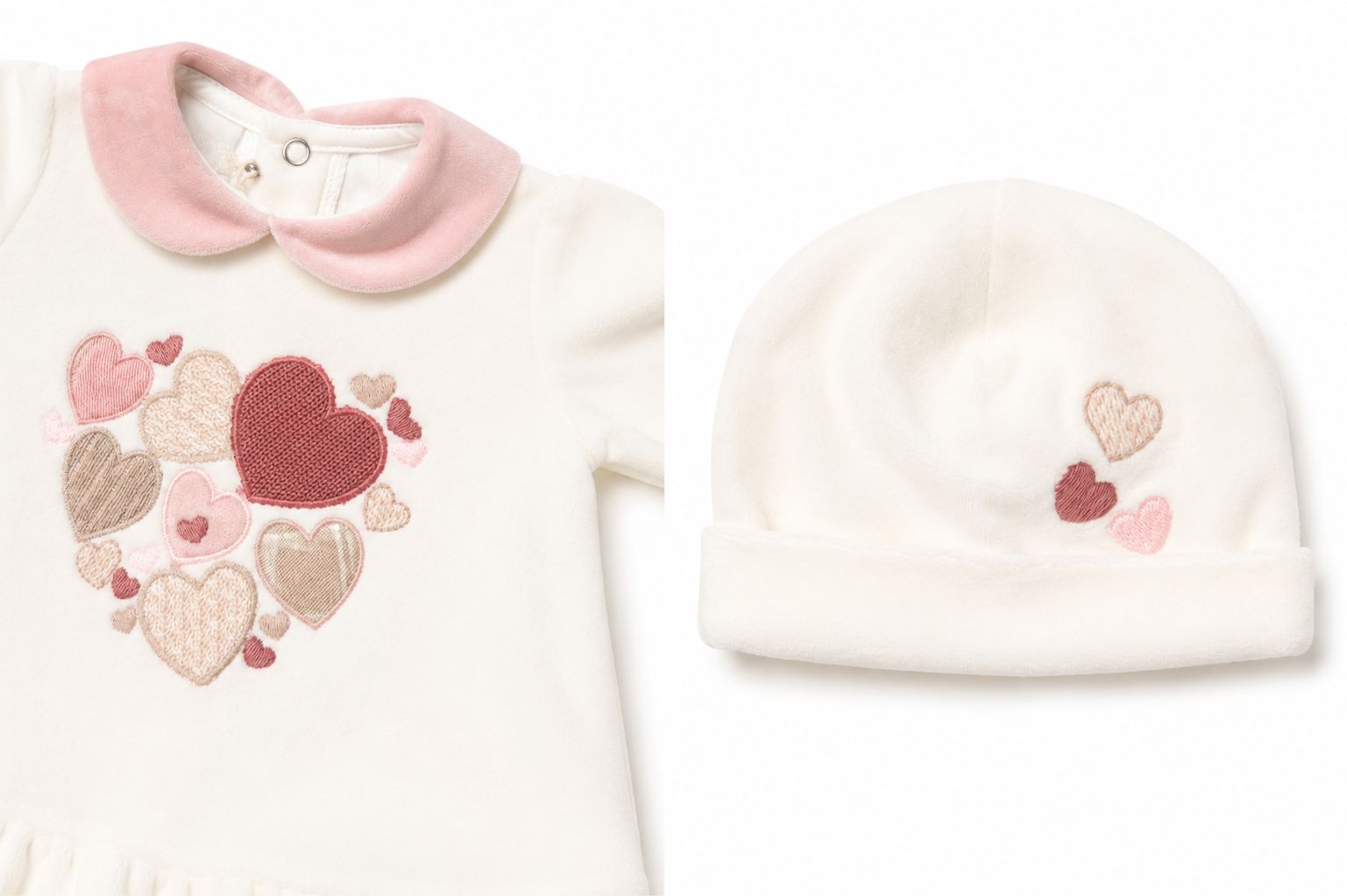 Set Nascita in Ciniglia Cuori - Marlù