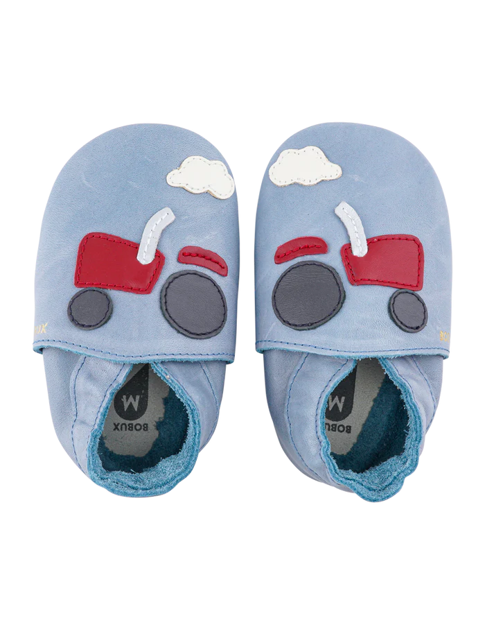 Soft Sole Tracks Slate - Bobux