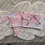 Completo 2 pezzi rosa antico - juliana