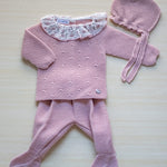 Completo 3 pezzi rosa - Juliana