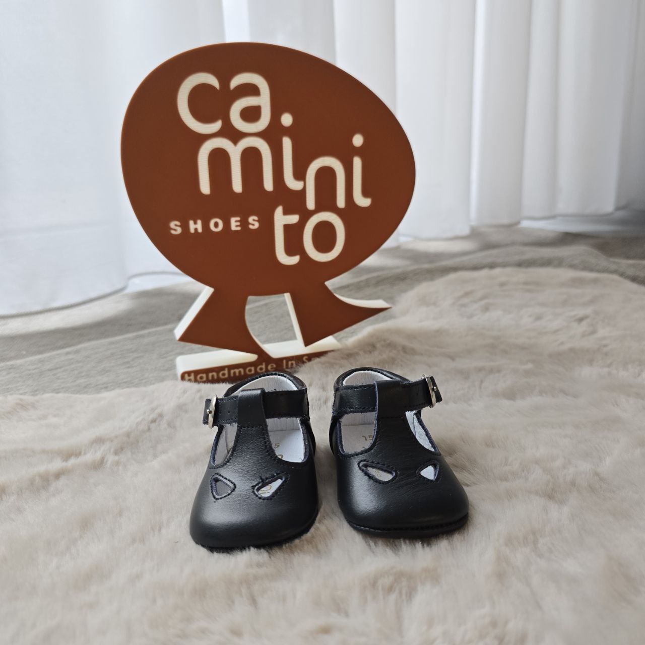 Scarpe pelle blu notte - Caminito