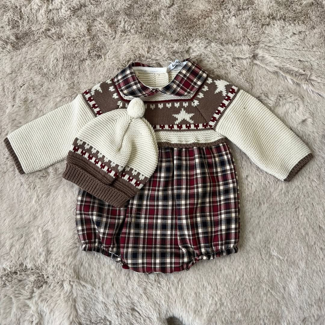 Corredino Tutina nascita invernale Beige - Babidu
