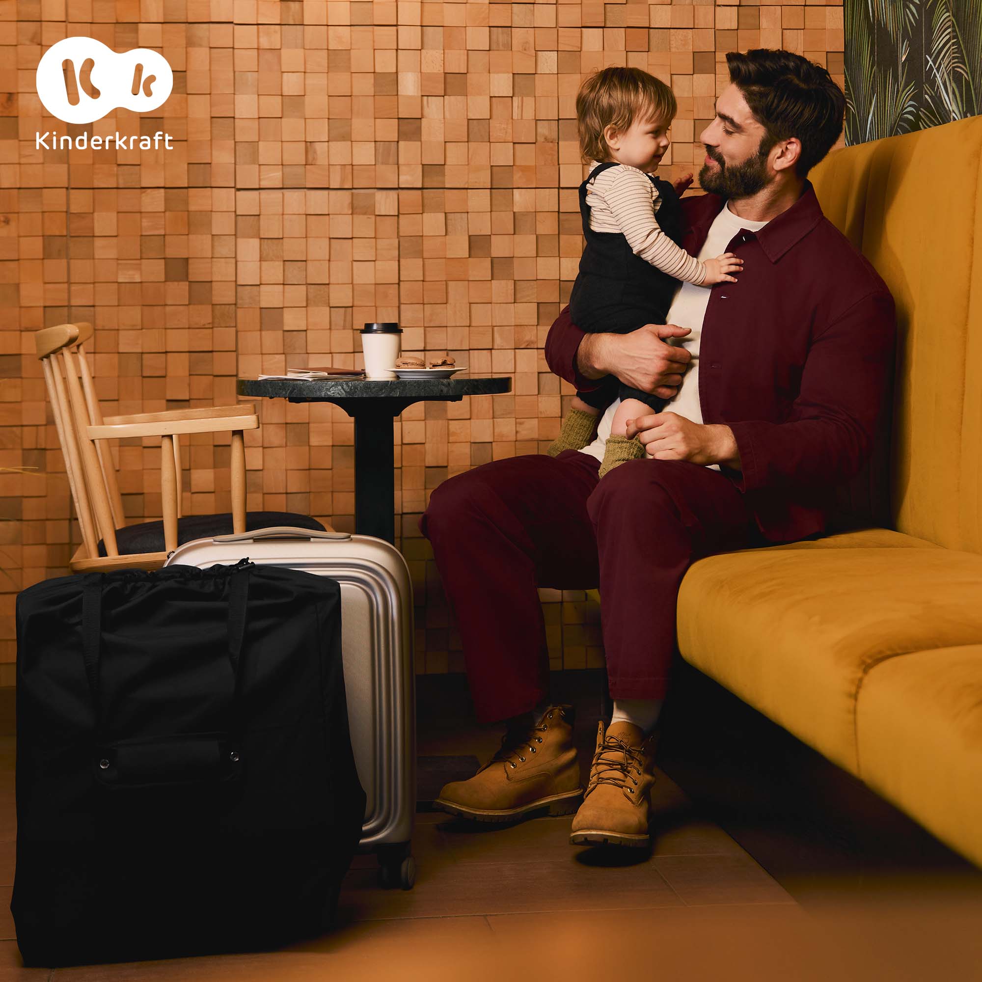Passeggino per aereo PILOT 2 Grigio - Kinderkraft