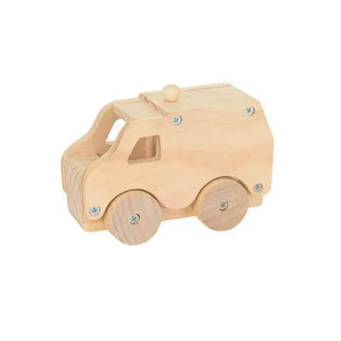 Ambulanza in legno fai da te - Egmont Toys
