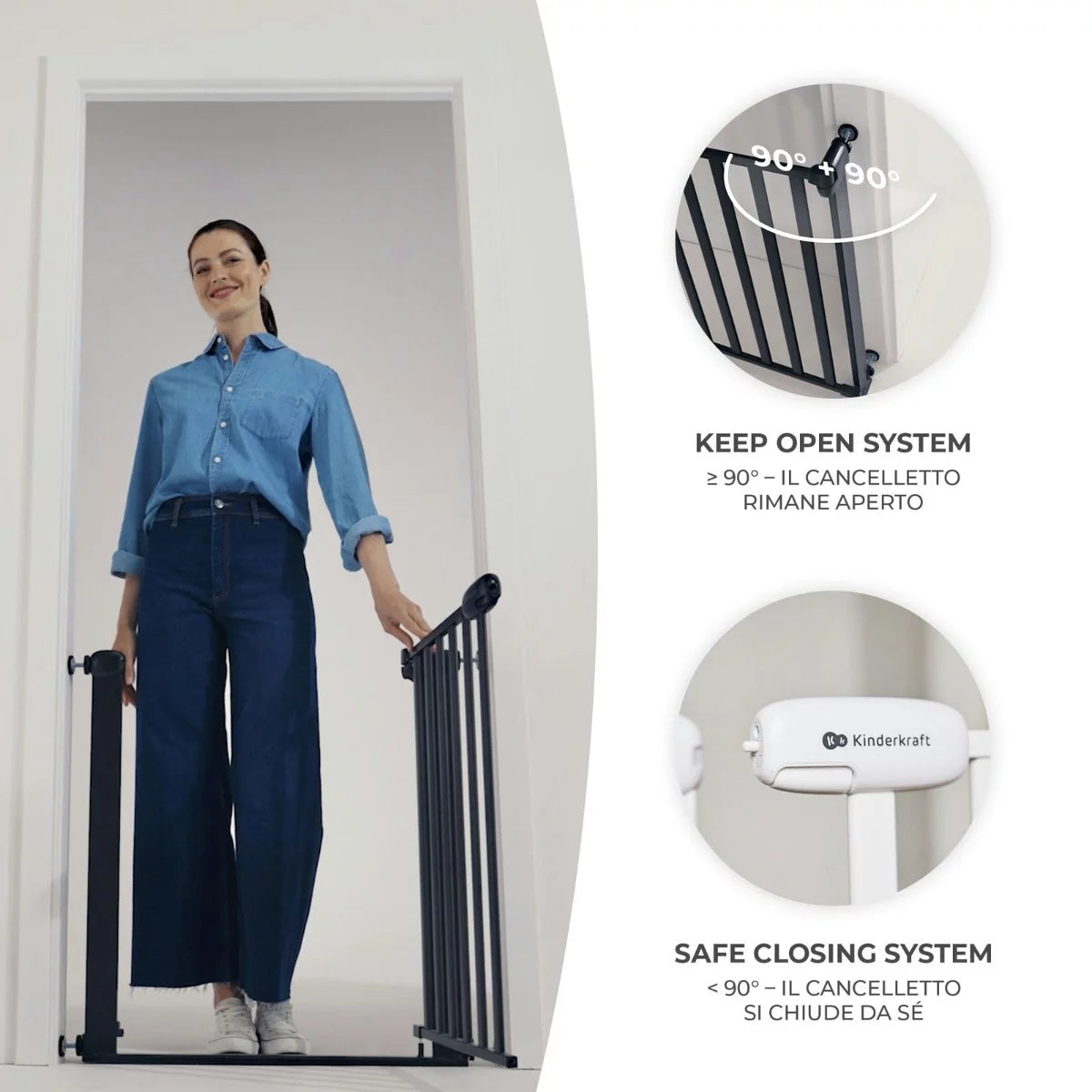 Cancelletto di sicurezza LOCK&GO - Kinderkraft