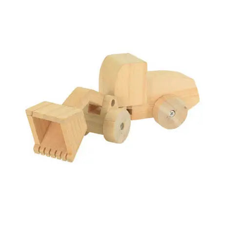 Bulldozer in legno fai da te - Egmont Toys