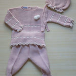 Completino 3 pezzi rosa - Juliana