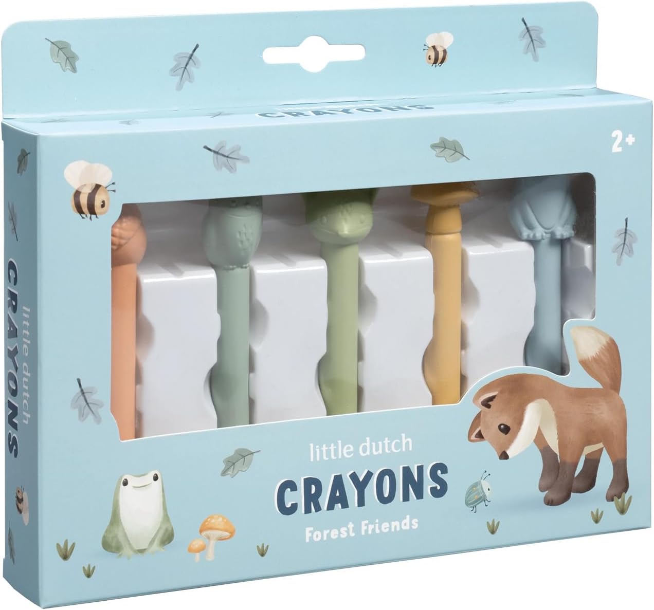Pastelli a Cera "Amici della Foresta" - Little Dutch