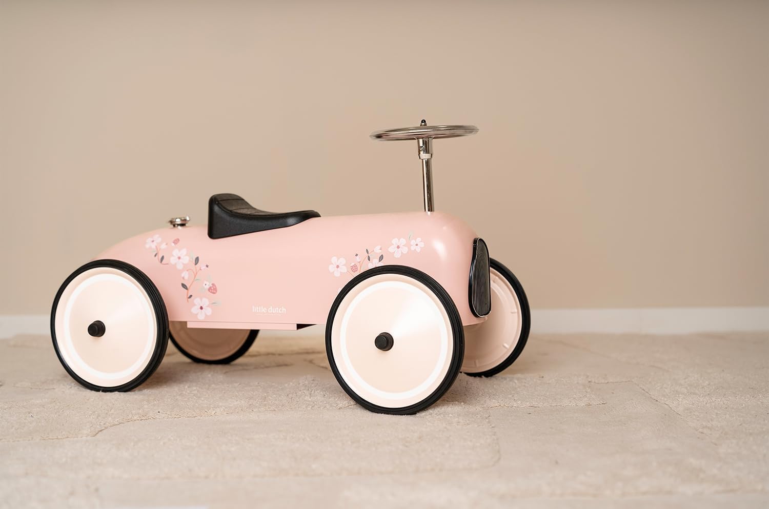 Auto da Corsa Vintage Rosa - Little Dutch