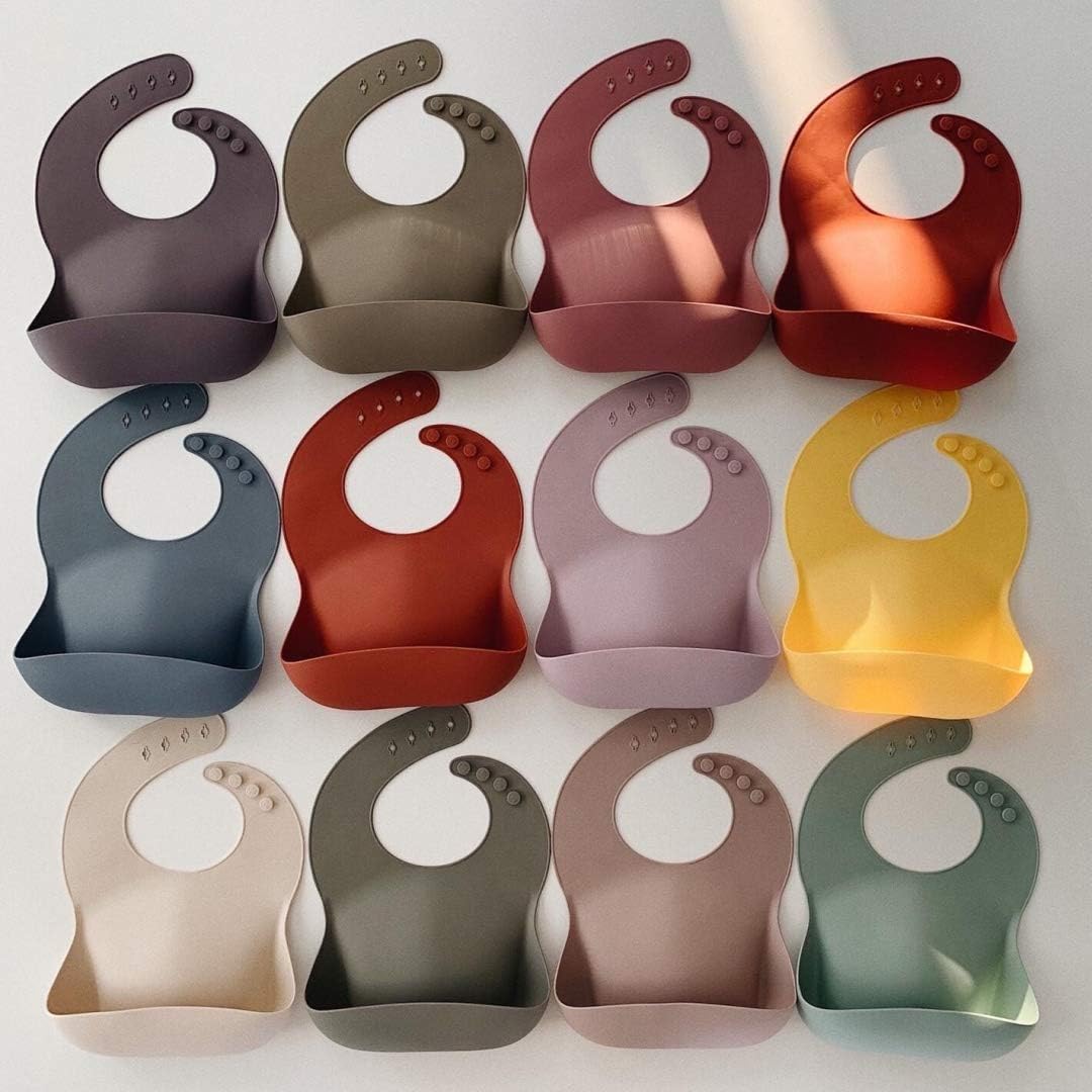 Bavetta in silicone Mushie — Sparrow