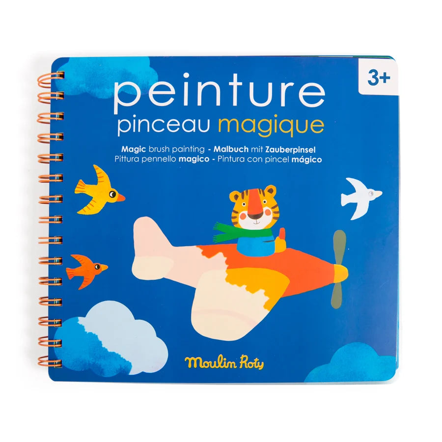 Pittura pennello magico con acqua - Moulin Roty