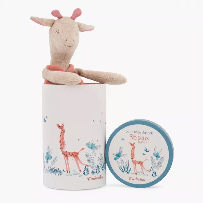 Peluche di giraffa in scatola - Moulin Roty