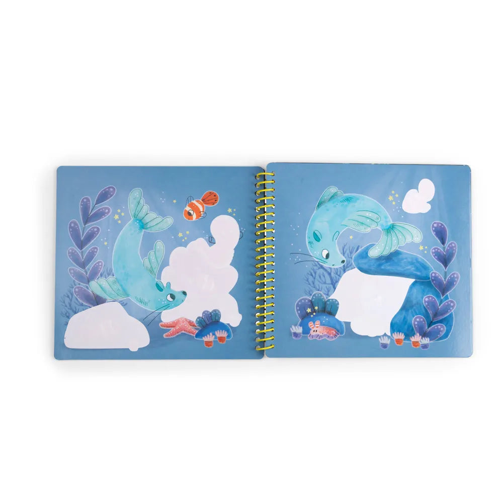 Libro Pittura con pennello magico - Moulin Roty