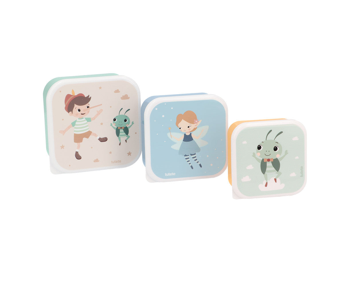 Set 3 Snack Box Pinocchio - Tutete