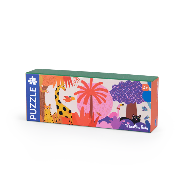 Puzzle della giungla 24 pezzi - Moulin Roty