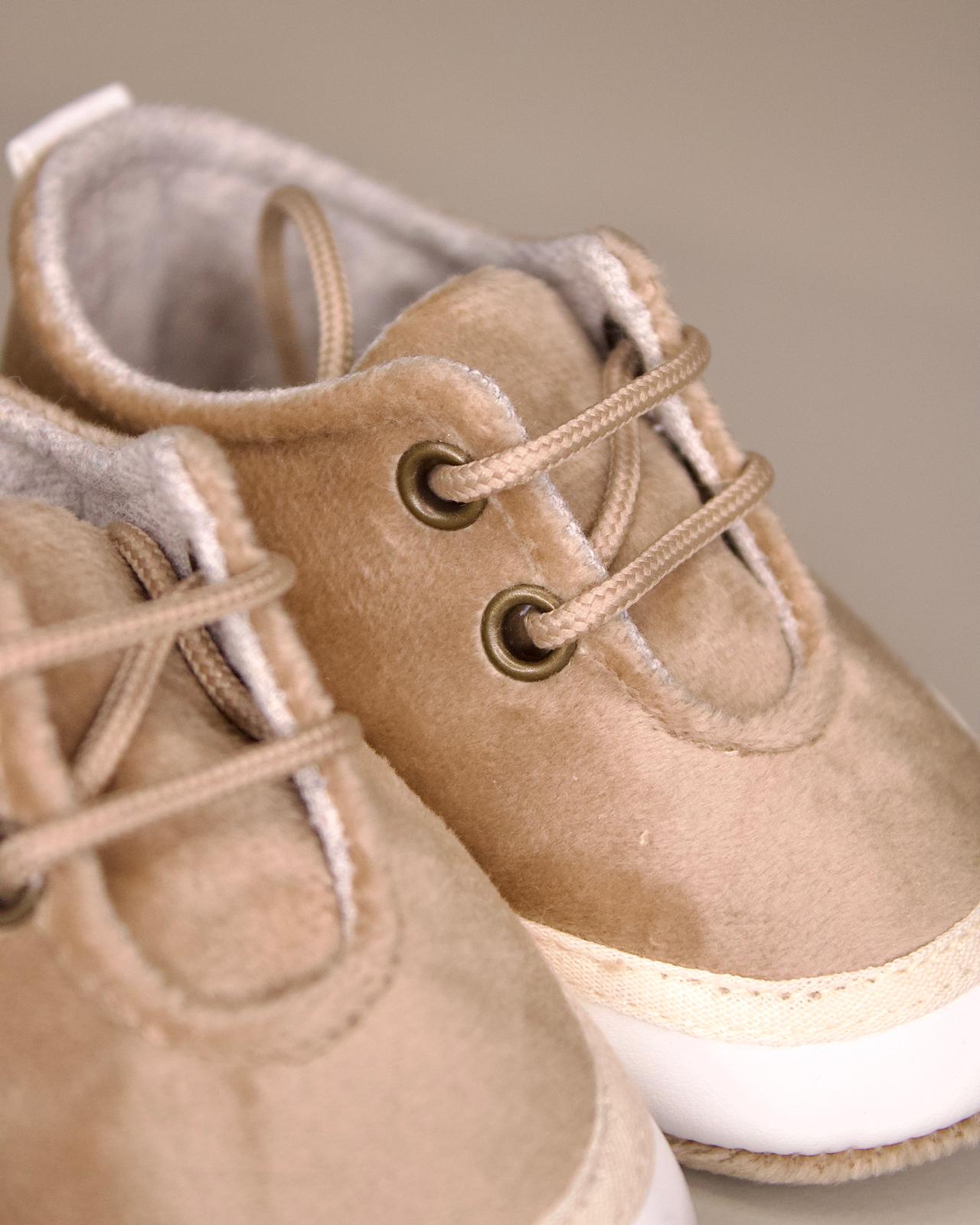 Scarpette Camoscio Color Cuoio - Marlù