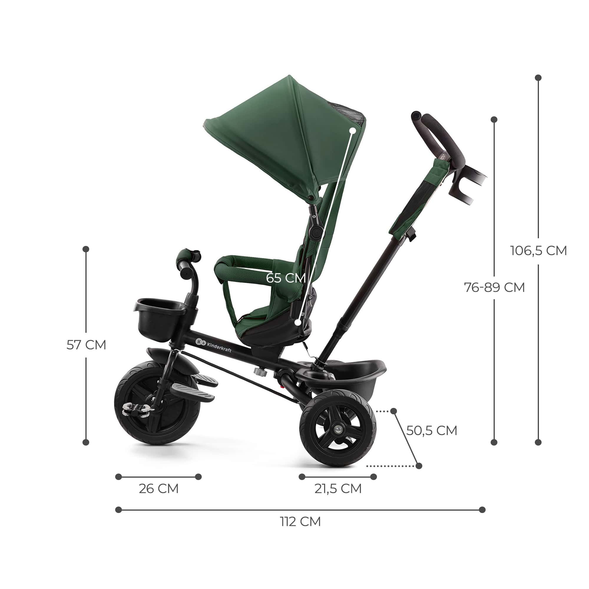Triciclo AVEO - Kinderkraft
