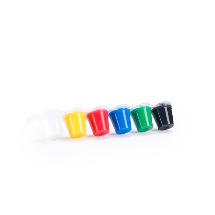 6 piccoli vasetti di pittura a dita - Moulin Roty