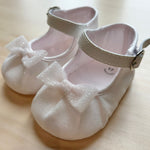 Ballerine Cerimonia con Brillantini e Fiocchetto - Minù