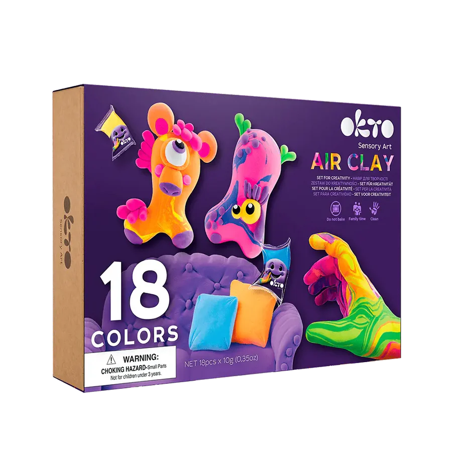 Set Argilla 18 Colori - Okto