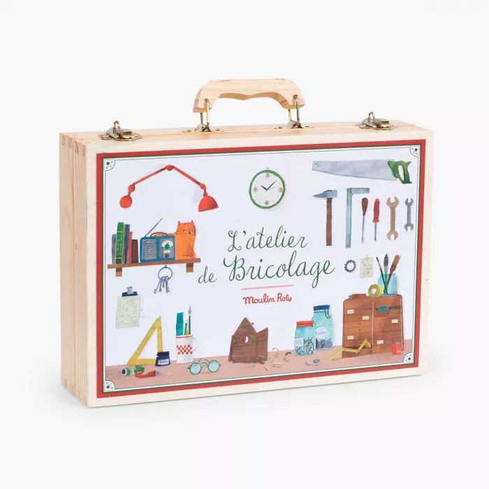 Grande valigia fai da te (14 attrezzi) - Moulin Roty