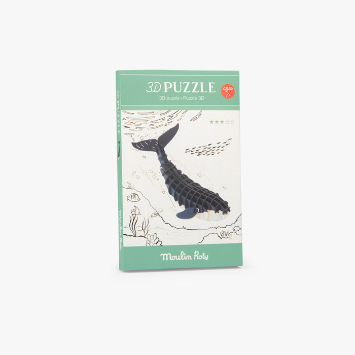 Puzzle 3D balena - Moulin Roty